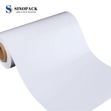 استیکر کاغذی نیمه براق از جامبو رول
